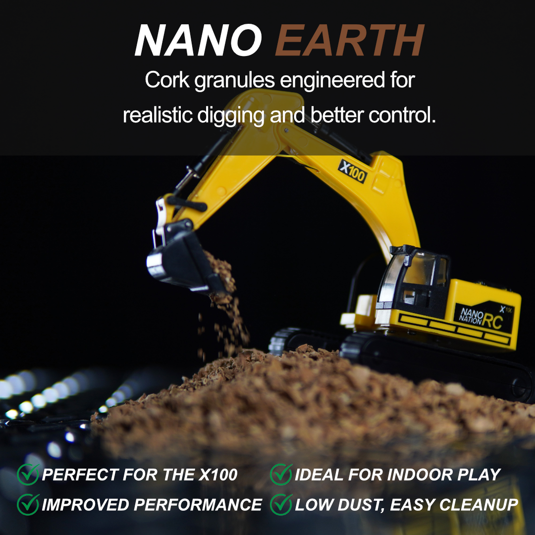 NANO EARTH: Granulated Cork Digging Media