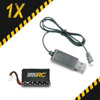 1 Extra Battery & USB Charger