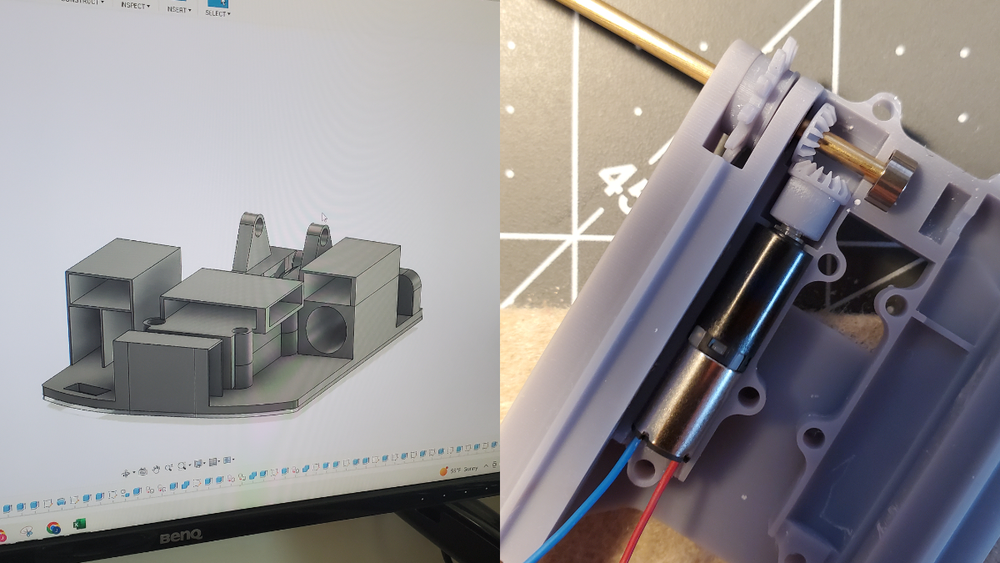 First sketches & CAD